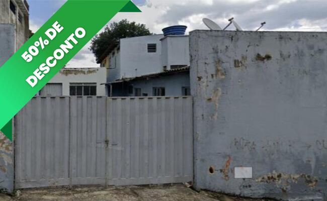 IMÓVEL COMERCIAL/RESIDENCIAL - DOIS GALPÕES E UMA CASA | 418,50 m² | CASA BRANCA – BH/MG (DESCONTO DE 50%)